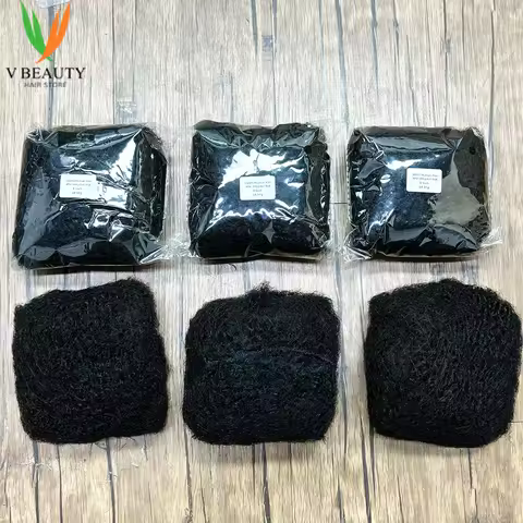 Afro Kinkys Bulk Human Hair for Dreadlock Extensions Afro Kinky Human Hair QVR Afro Twist Braiding H