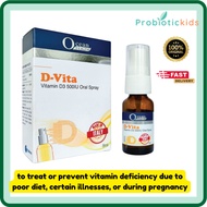 D-VITA VITAMIN D3 ORAL SPRAY (8ml) [EXP: 11/26] | Vitamin D3 | Oral Spray | Bone health | Immune