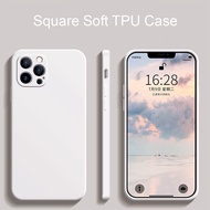 Xiaomi Mi Redmi Note 11 11s Note 11 pro Note 11S Note 11 pro+ Note 12 4G 5G Square Side Soft Silicone Matte case Camera Protector Shockproof Back Cover