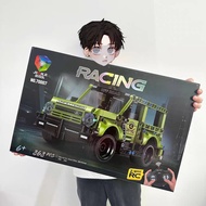 Đồ chơi lắp ráp Technic xe ô tô Mercedes benz G63 có điều khiển - Jiqile 70007 + 363 mảnh