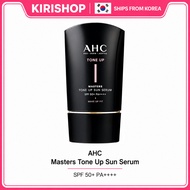 AHC Masters Tone Up Sun Serum SPF50+ PA++++ Lightweight Makeup Base Korean Sunscreen Natural Glow
