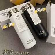 Alo Cup Leakproof Moisture Lock Thermos Tumbler 710ml Vacuum Insulated Stainless Steel Sports Water 