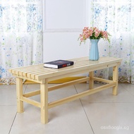 Solid Wood Bench Wooden Bench Long Bench Shoe Changing Bench Bed End Bench Bathroom Bench Sauna Benc
