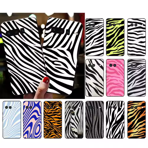 Phone Case for Google Pixel 10 9 Pro XL 9A 8 7 6 Pro Pixel 8A 7A 6A Pixel 8 7 6 5 Zebra Case