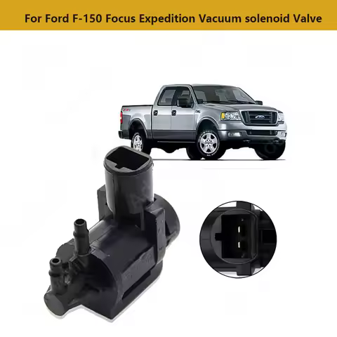 Transfer Case Vacuum Solenoid 6L3Z-9H465-A for Ford Explorer Mountaineer F-150 4WD Systems (Replaces