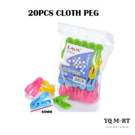 20PCS Cloth Peg/ Plastic Cloth Peg/ Sepit Baju