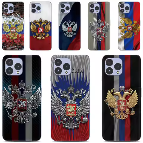 Russian Flag Cover For Sharp Aquos R10 R9 R8 R8s Pro R2 R3 Air Zero6 Wish 5 4 Sense 10 9 8 6 6s 3 Li