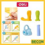 Deli Pencil Holding Helper 69358 4's/pack mix colour