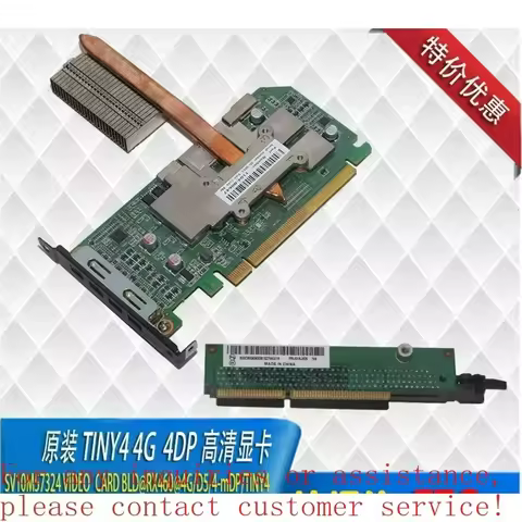 For Lenovo Tiny4 ThinkCentre M910q Graphics Card RX460 4G DDR5 4Mini DP(Store ID 0001)