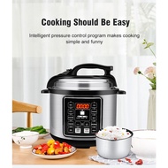 Kitchen Electric Pressure Cooker Rice Cooker Household 6L Large Capacity Pressure Cooker Electric Cooker Rice Cooker