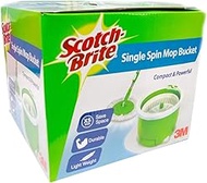3M Scotch-Brite Compact Spin Mop Bucket, Green, SSM