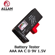 ALLAN Battery Tester BT-168D 9V/1.5V/AA/AAA Battery Capacity Tester Button Cell Volt Checker