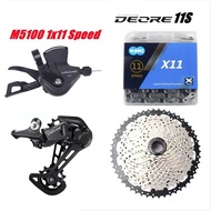 65S Deore M5100 1x11 Speed derailleurs Groupset 11 speed right shift lever RD CN Chain CS suns 9yL