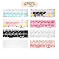 [Loviver] Keyboard Cover Thin Silicone for ASUS Fa706Iu Laptop Accessories Notebook