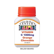 21st Century Vitamin C-1000 Chewable 60's / Supplement