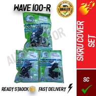 SC- W100R/ Wave 100R Skru Body Set / Screw Body Cover Set [Full Set] - Skru Cover W100r/ Screw Cover