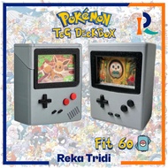 Pokemon TCG Deck Box Retro Gameboy Style Card Holder Aesthetic for Pokemon Card Collection