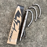 Cb 125 J PNP exhaust, cb100 TRC MUFFLER neck Muffler Exhaust