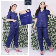 KATUN WOMEN'S SHORT-SLEEVED EMBOSED COTTON PAJAMAS, MODERN WOMEN'S PAJAMAS