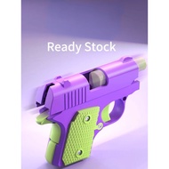 Gravity Carrot Gun 1911 Mini 3D Gravity Small Pistol Automatic Reloading Toy Gun Toy 萝卜枪