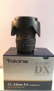 超廣角 恒定鏡 Tokina 12-24mm f/4 for Canon