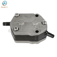 Dovewill Fuel Pump Assembly Carburetor Electric Motorcycle Accessories Silver Aluminum for Yamaha Ou