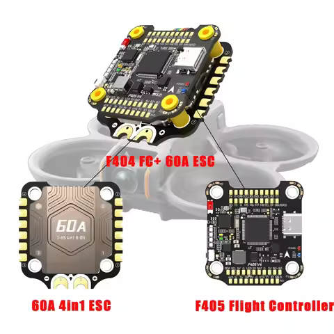 SpeedyBee F405 V4 Stack + BLS 55A 4-in-1 ESC - 30x30mm FC with Bluetooth, iNAV/Betaflight, 3-6S for 
