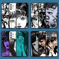 iPhone 14 14Pro 14Plus 14ProMax 76A5 junji ito Tomie Silicone Cover Phone Case Soft Casing