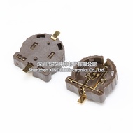 BS-1220-2 Battery Holder CR1220 Patch Button Battery Holder Pin Gold-Plated High Temperature Resista