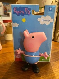 Peppa pig膠公仔
