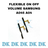 TOMBOL Flexible On Off Samsung A04 A045 Flexible Power Volume Button