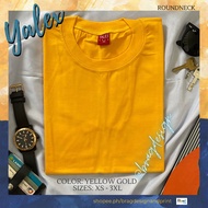 YALEX Yellow Gold | ROUNDNECK | Red Label | Plain Shirt