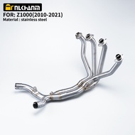 For Ninja 1000 Z1000 Z1000SX 2010 - 2020 Motorcycle Exhaust Escape Front Link Pipe Connection Muffle