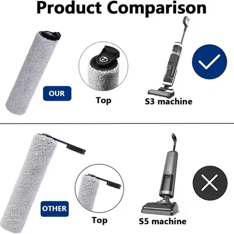 A83G-Accessories Kit For Tineco Floor One S3/ Ifloor 3, Vacuum Filter Brush Roller For Tineco Floor 