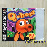 Cassette CD Game Ps1 Ps 1 Q*bert - Q Bert - Qbert