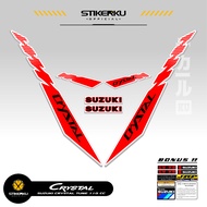 SUZUKI STRIPING CRYSTAL TUNE MOTIF X19 STICKER CRYSTAL TUNE CUSTOM STICKER ORIGINAL CRYSTAL MOTORCYC