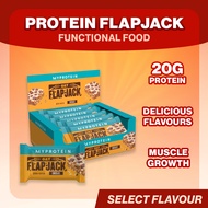 Protein Flapjack Oat 12 Pack 20g Protein per bar, High Protein Chocolate / Original Flavour (Select 