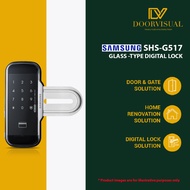 Samsung SHS-G517 Keyless and Safe Glass Type Digital Door Lock | Samsung SHS-G517 Glass Digital Lock