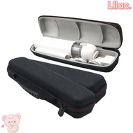 LILAC 1Pcs Hair Rollers Storage Bag,  Cloth Black Pink Hair Straightener , Universal Portable Travel Curling Iron Carrying  For Hair Flat Iron Straightener Curler
