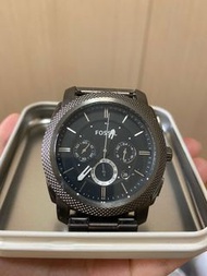 FOSSIL⌚️男錶 公頭石英機械錶FS4662 鐵灰色