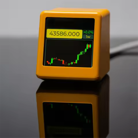 For NerdMiner BitCoin Cryptocurrency Display Stocks,Currency Exchange Rate,Price Tracker Ticker Weat