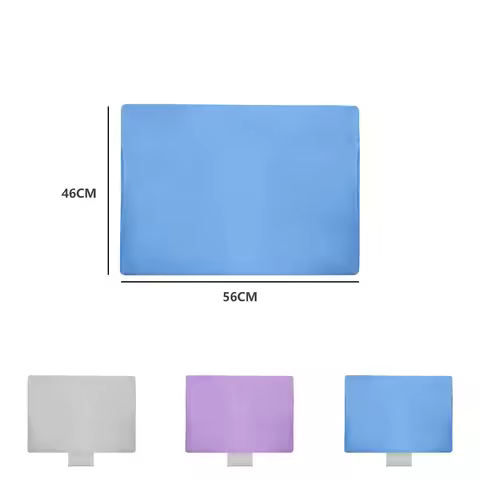 Gray/Blue/Purple Dust Cover Sleeve For IMac 24-Inch (2023 And 2024 Models) Spandex Super Soft/Nylon 