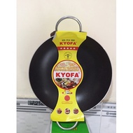 [REAL IMAGE - LARGE SIZE PAN 36cm] Deep non-stick pan with 2 handles 36cm. Large 36 cm non-stick pan