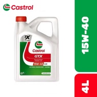 Castrol GTX 15W-40 mineral engine oil (4 liter) petrol, diesel for Toyota, Honda, Proton, Perodua