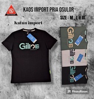 Kaos / T-shirt import premium stret OSULOR