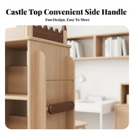 Space-Saving Rotating Tree book rack Large Capacity Book Rack Display Shelf for Students Children Pa