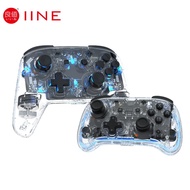 IINE Bluetooth Wireless Transparent Controller Wake up Function Game Joystick Gamepad for Nintend Sw