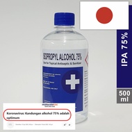 75% IPA/ Isopropyl Alcohol / Hand Sanitizer / Antiseptic  500ml (Refill)