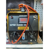 battery charger cas aki pengisi daya aki KRISBOW 20A
