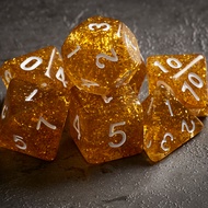 Ember Elixir Dice Set of 7 | For DnD D&D MTG RPG TRPG Board Game Tarot Cards Magic